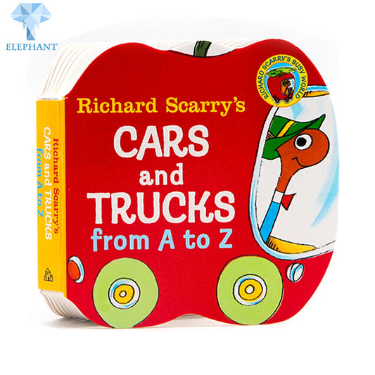 Environmental Certification Soy Bean Ink Printing Full Color Custom Flap Board Books For Kids