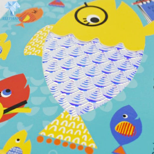 Custom Board Book Printing Service Hardcover children Baby Kids Touch and Feel Board Books Printing