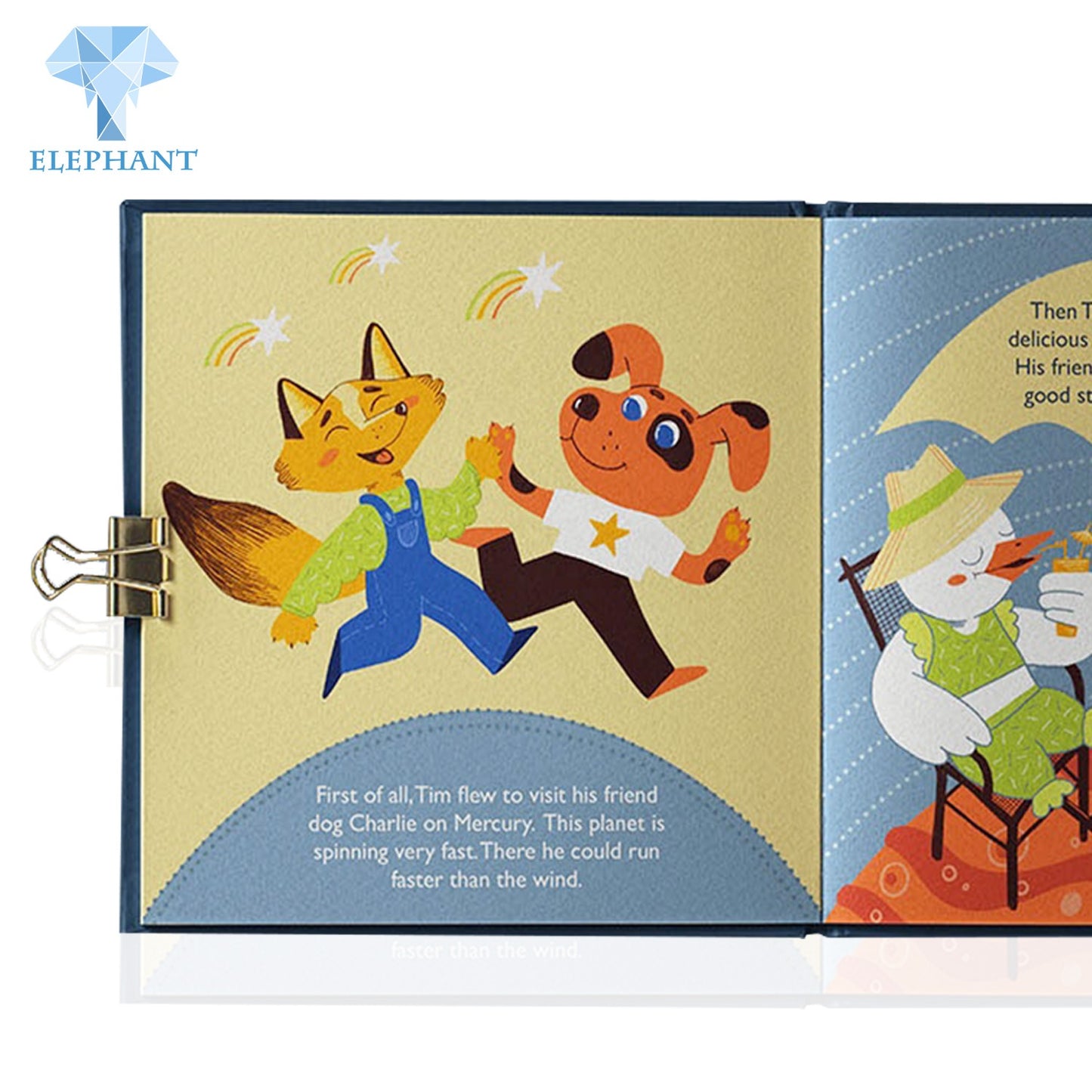 Custom Printing Colouring Services Design Drawing Activity Illustration Fairy Tale Board Kids Children Story Book