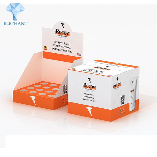 Shop Shelf Cardboard Counter Display Stand Show Supermarket Retail Display Box