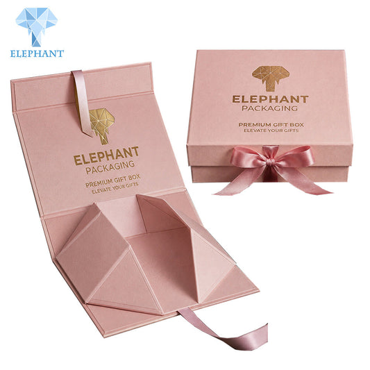 Luxury Gift Box Set Custom Rigid Paper Packaging Box Art Cardboard Gold Foil Stamping Premium Eco Friendly Reusable Manufacturer