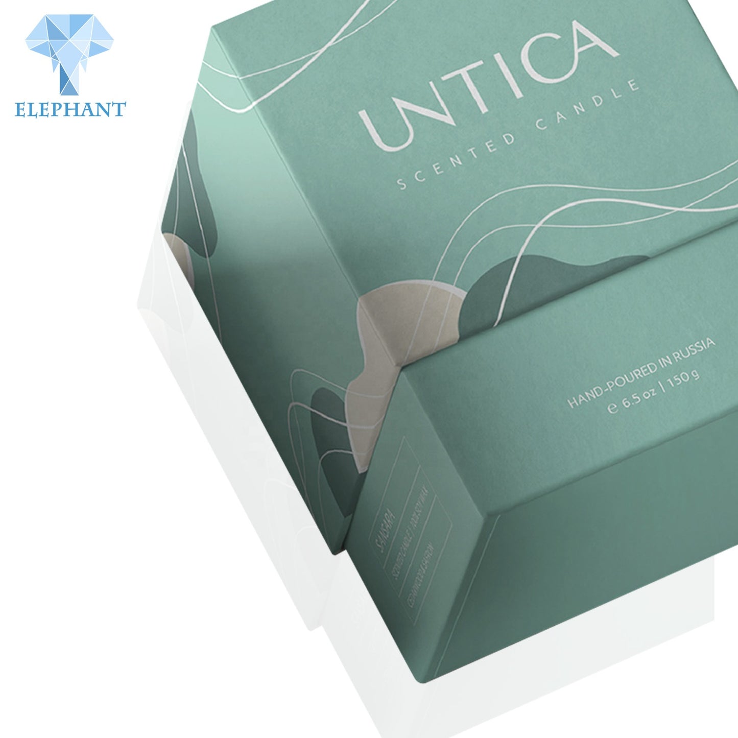 Custom Wholesale Printing Luxury Tealight Tube Scented Gift Shipping Packaging Candle Box