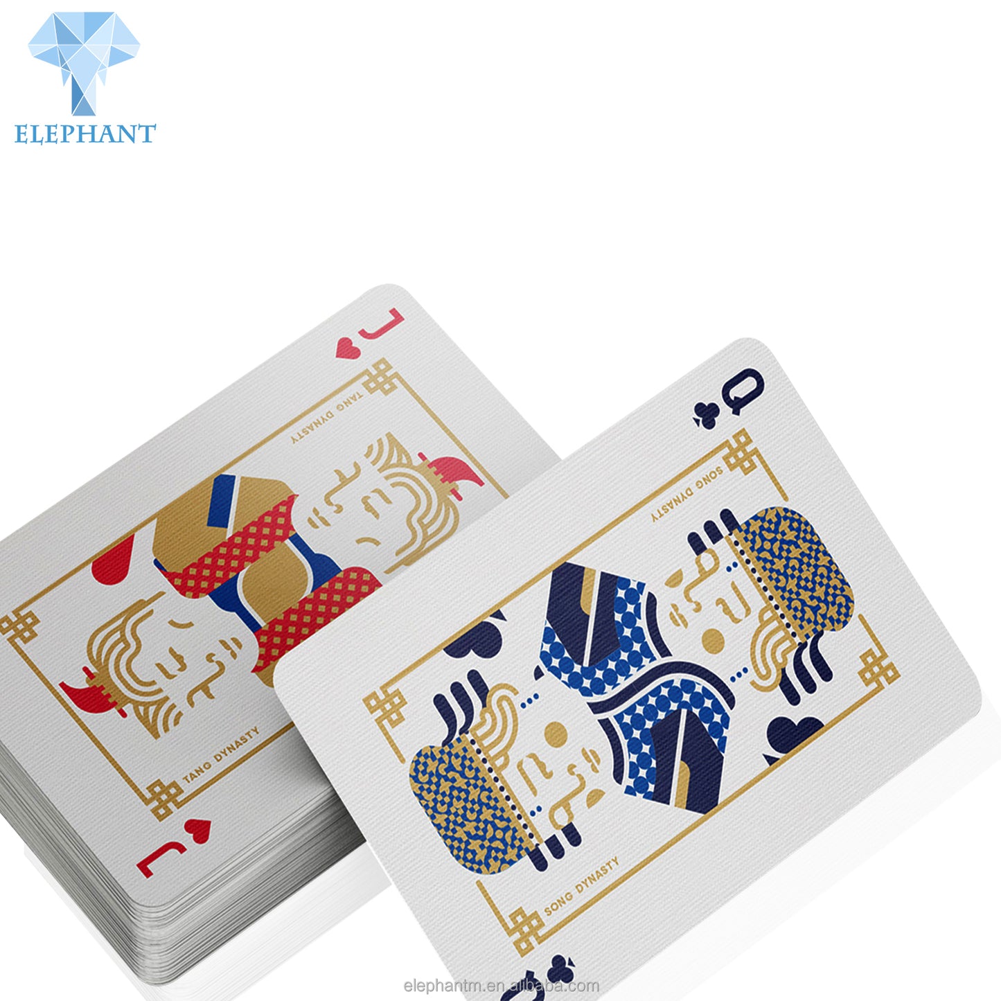 Customize Logo Printed Design Paper Poker Game Playing Card Box