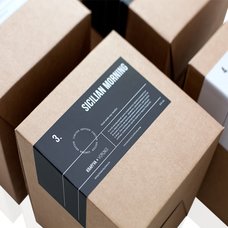 Custom Good Quality Diecut Fancy Corrugated Candle Box Packaging