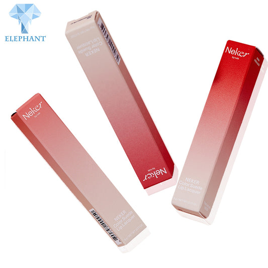 Hot Sale Diecut Small Collapsible Custom Coated Paper Lipstick Boxes