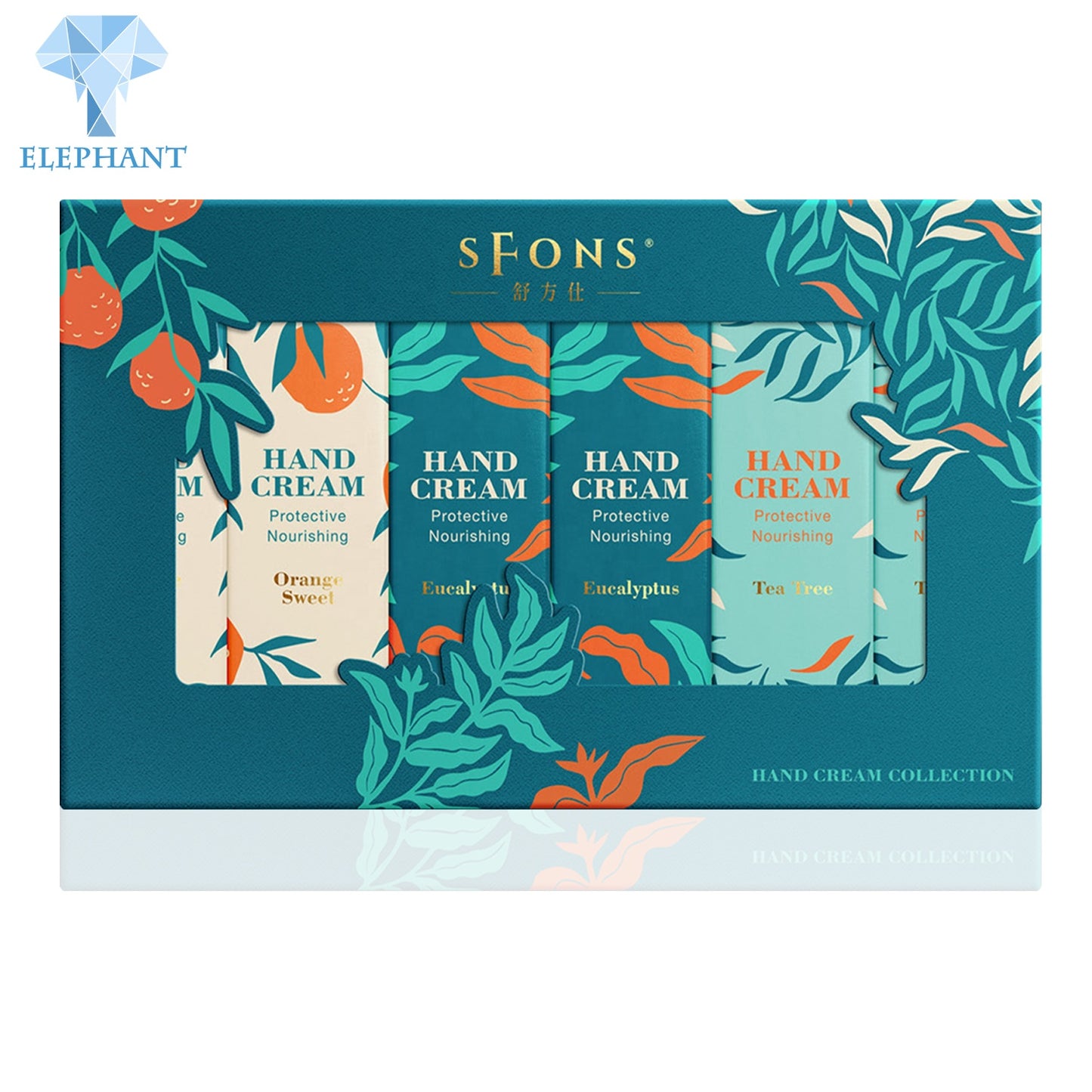 Luxury Cosmetic Packaging Texture Paper Window Box Cosmetic Packaging Box