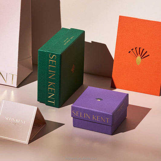 Custom Logo Red Private Label Scented Candle Packaging Luxury Ring Jewellery Box