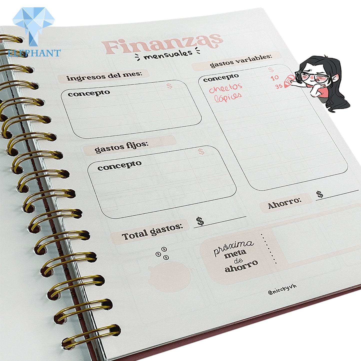 Custom Logo Size Hign Quality Factory Price Environmental Ink Steel Ring A5 A6 B5 a4 Diary Exercise Note Book