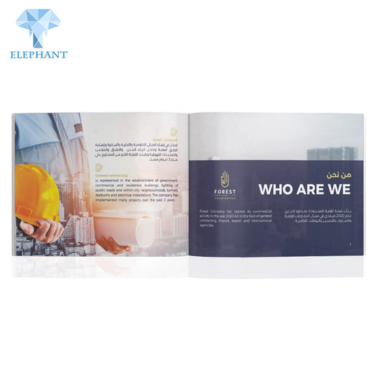 The Factory Custom China Magazine Printing Book Offset Hardcover Brochures journal Book Printing