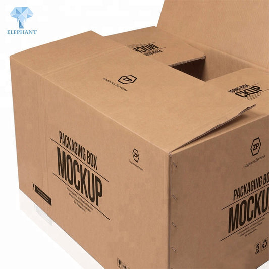 Kraft Corrugated Carton Custom Packing Folding Recycled Cardboard Box