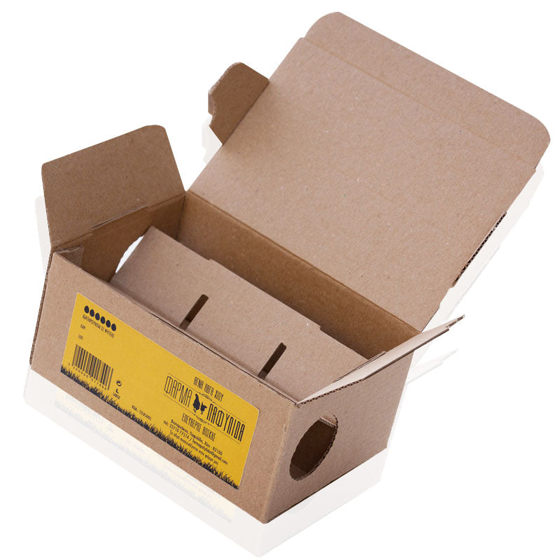 Customized Low Price Best Quality Perforated 5-ply Kraft Paper Eggs Packaging Boxes