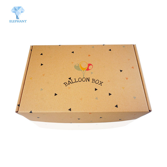 Custom Carton Packaging Cardboard Pink Kraft Shipping Box For Clothes
