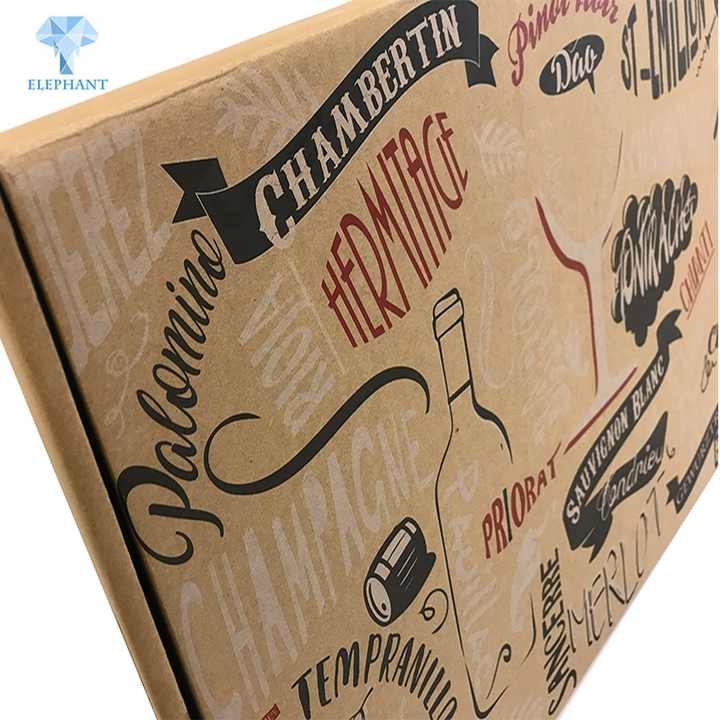 Customize 3 Litre Styrofoam 3 Bottles Magnum Wine Packaging Boxes