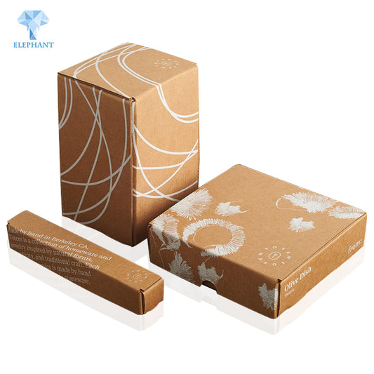 Custom Design Flat Pack Diecut Portable Product Packaging W9 Corrugated Box