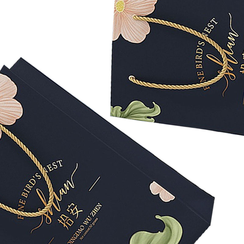 Custom uniquecolour printing commercial luxury shopping gift paper bag