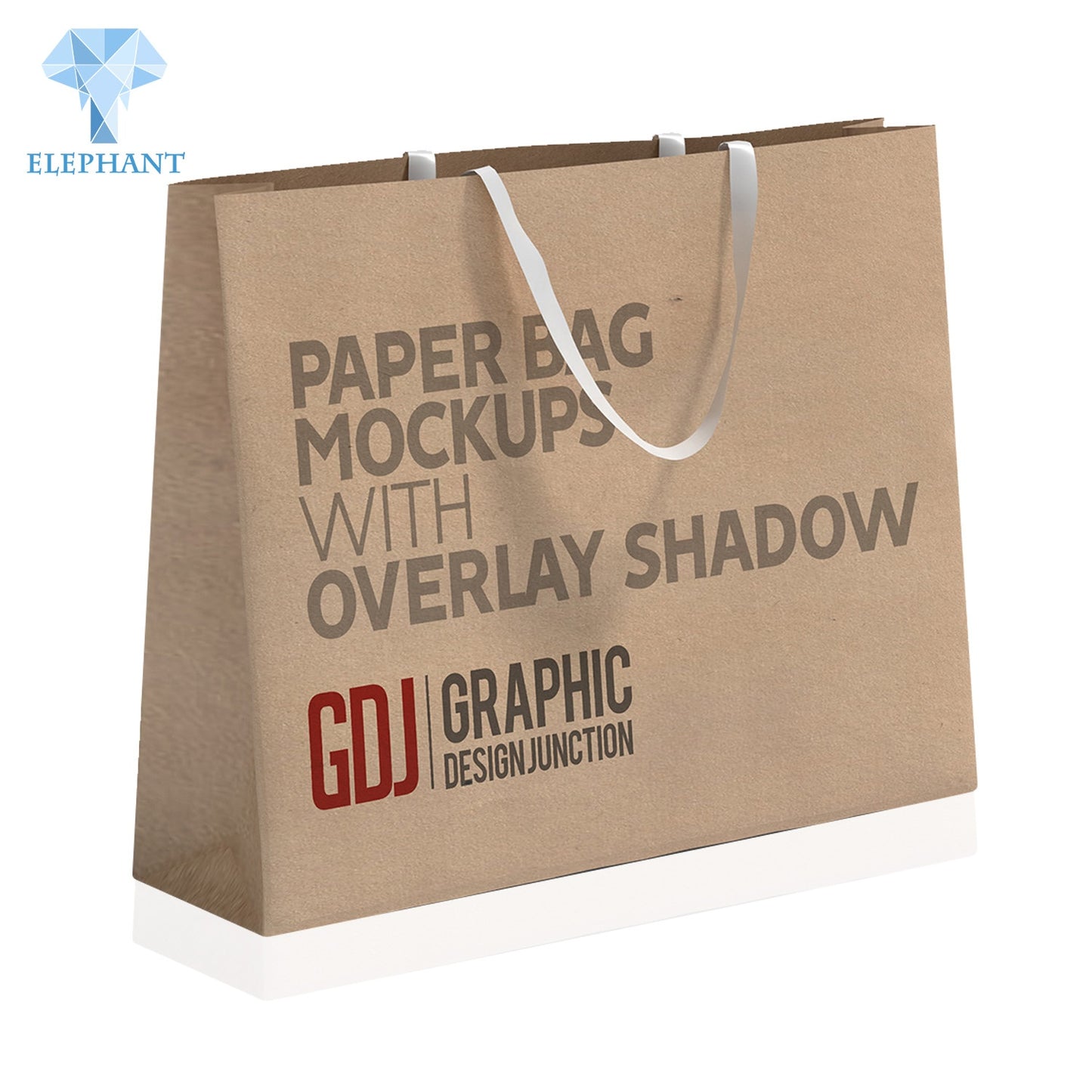 Manufacturer Customize Biodegradable Hot Sale Paper Bag With Handle Custom Brown Kraft Paper Shopping Bag