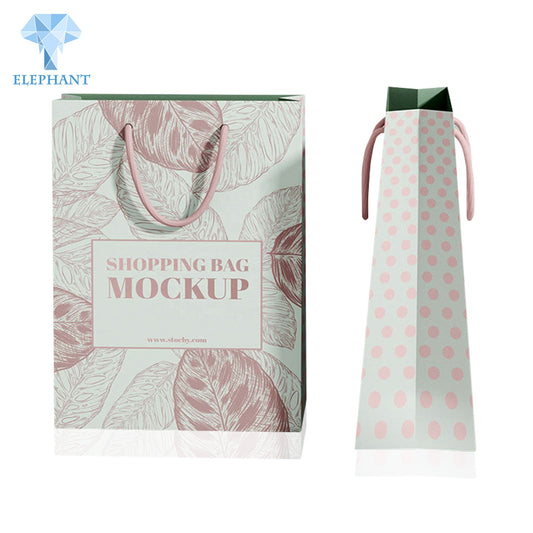 Factory Custom Multiple Sizes Print Square Shipping Bags For Clothing Gift Shopping Bags