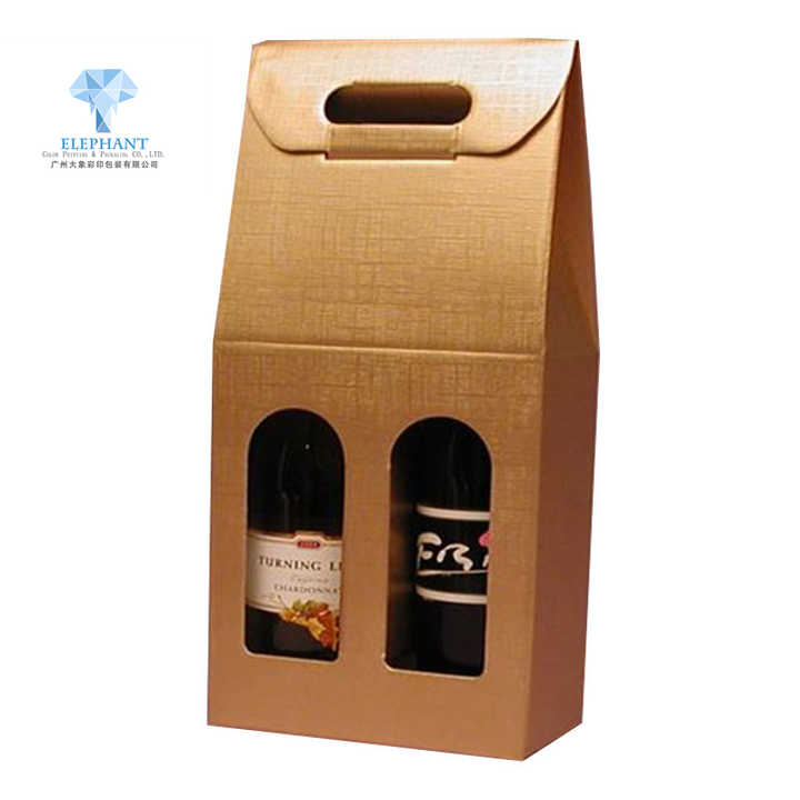 Paper Box For Wine 5 Liter 750ml Wine Gift Box For 2 4 Bottle