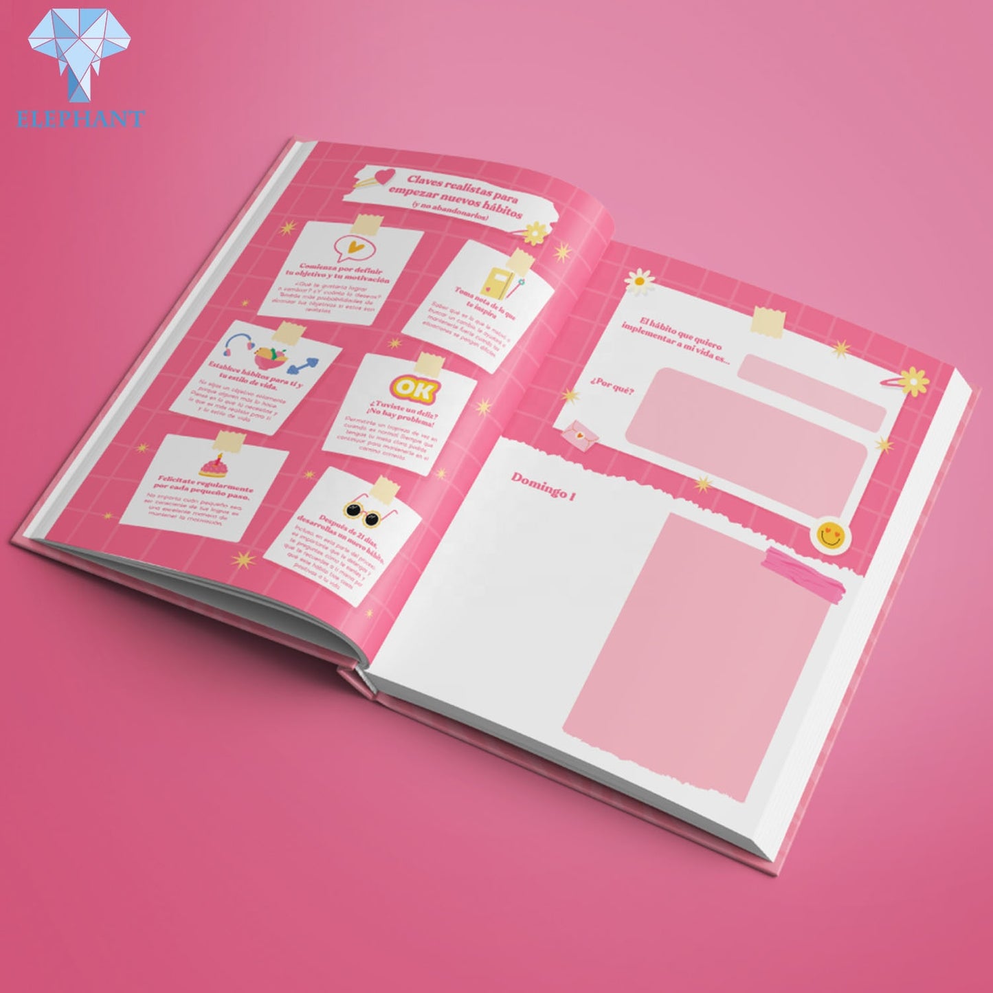 Wholesale Cheap Factory Print a4 Hardcover Diary Note Book Custom Planner Organiser Journal Book Printing