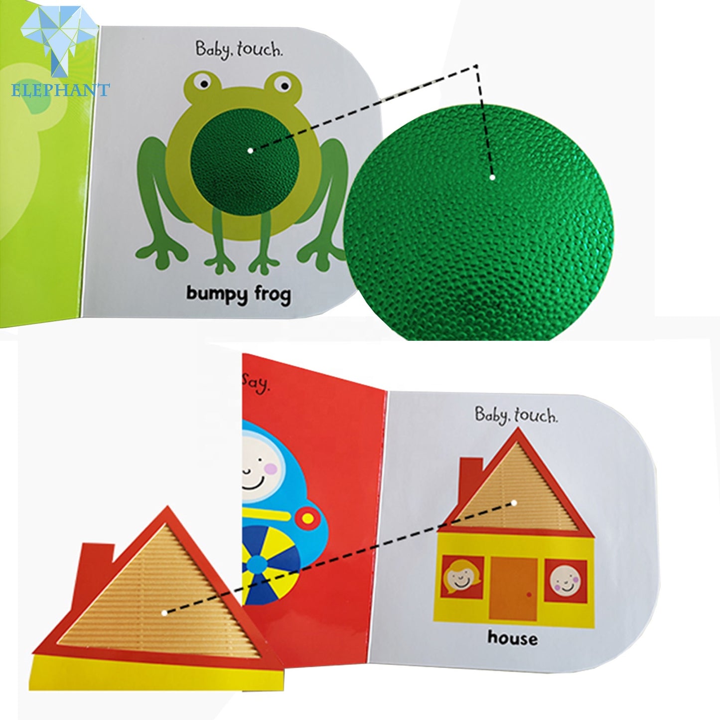 Custom Printing For Kids Board Books High Quality Eco Friendly Babies Cardboard Story Books