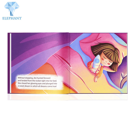 Professional Printing Best Price Hot Sell Environmental Ink Children Kid's Quiet Hardcover Cartoon Comic Story Book