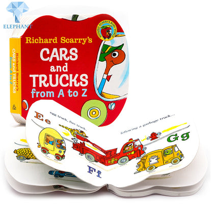 Environmental Certification Soy Bean Ink Printing Full Color Custom Flap Board Books For Kids