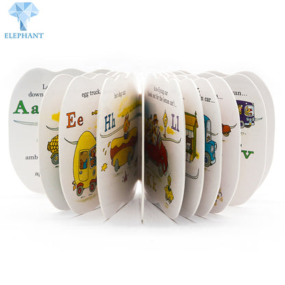 Environmental Certification Soy Bean Ink Printing Full Color Custom Flap Board Books For Kids