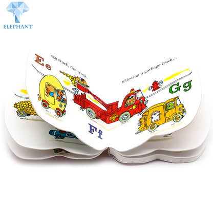Environmental Certification Soy Bean Ink Printing Full Color Custom Flap Board Books For Kids