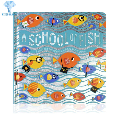 Custom Board Book Printing Service Hardcover children Baby Kids Touch and Feel Board Books Printing