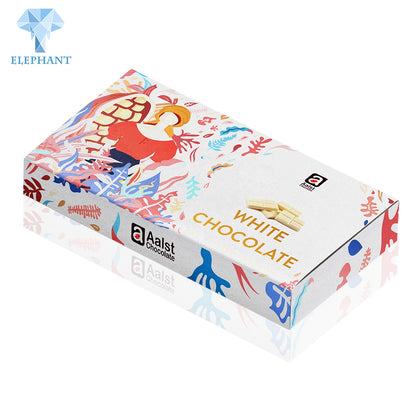 Custom Recyclable Food Grade White Gift Paper Packaging Chocolate Bar Boxes Packaging