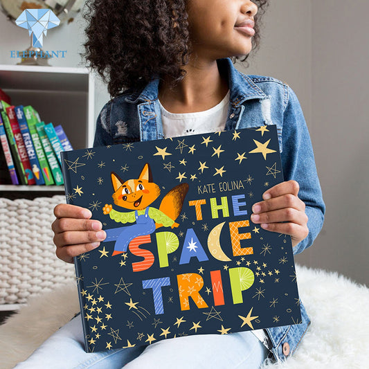 Custom Printing Colouring Services Design Drawing Activity Illustration Fairy Tale Board Kids Children Story Book