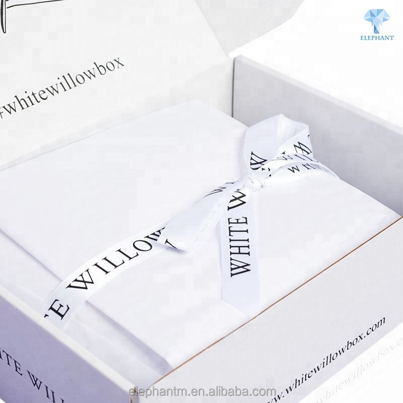 Custom Hot Sale Gold Foil Hot Stamping Logo White Foldable Cosmetic Package Box