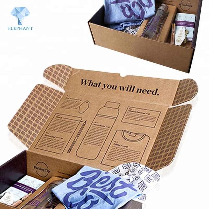 Custom Best Price Portable Standard Packing Clothes Cardboard Carton Box