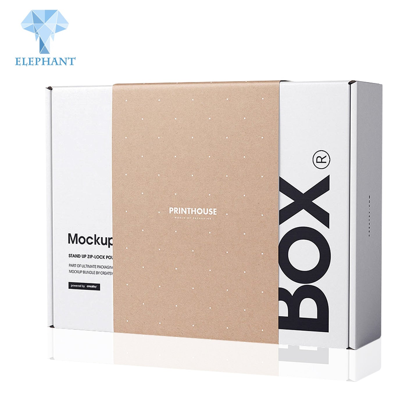 Custom Logo Color Printed Good Quality Corrugated Board Luxury Mailer Box