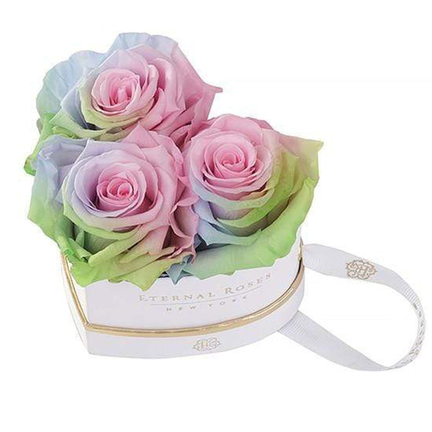 Mom I Love You Heart Bouquet Luxury Custom Heart Shape Flower Box