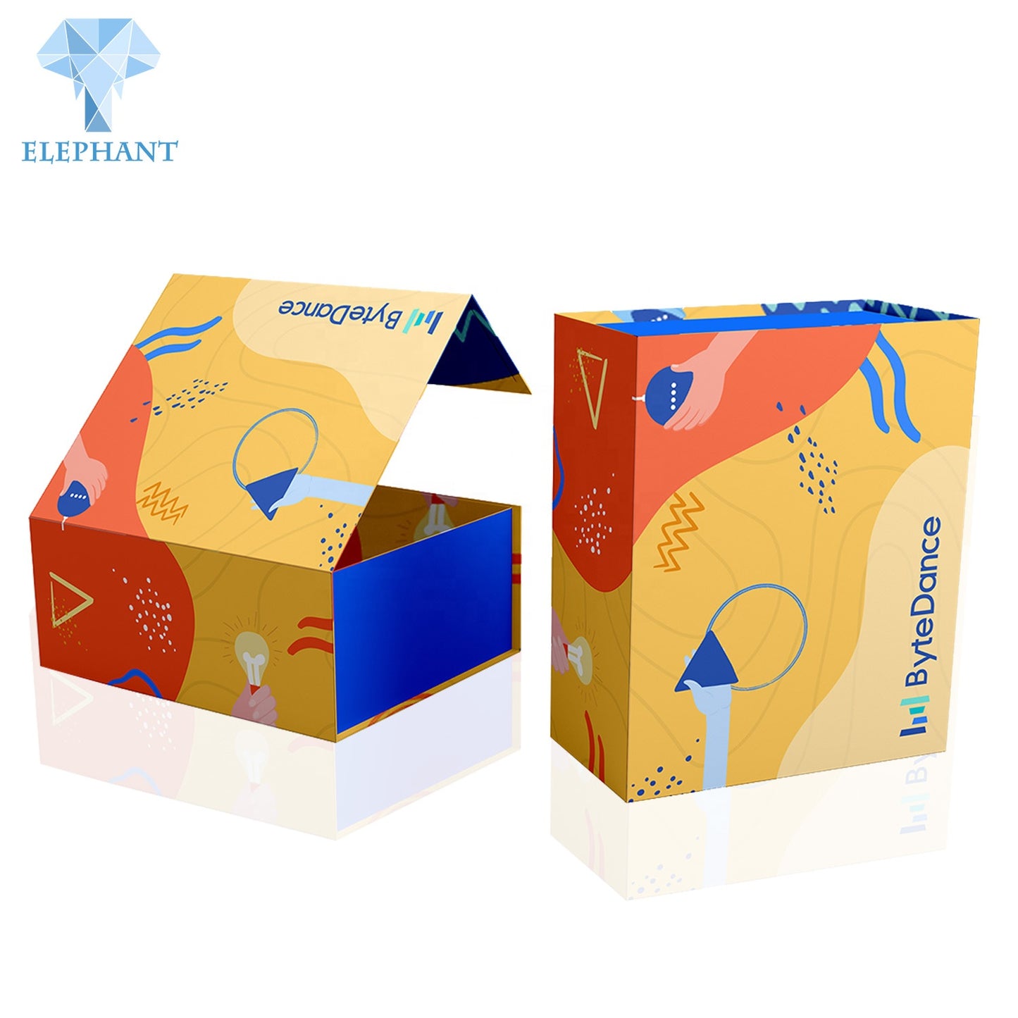 Custom Made Competitive Price Guangzhou China Hard Cardboard Light Bulb Gift Box