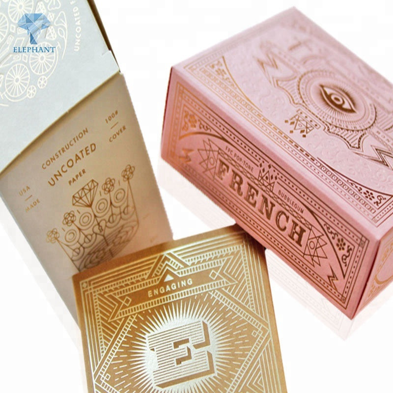 Custom Best Price Popular CMYK Color Printed Cosmetic Pink Paper Box