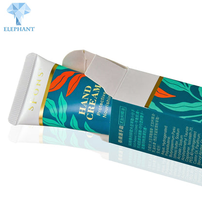 Wholesale Best Price Purple Paper Body Lotion Hand Cream Packaging Box