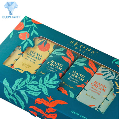 Wholesale Best Price Purple Paper Body Lotion Hand Cream Packaging Box