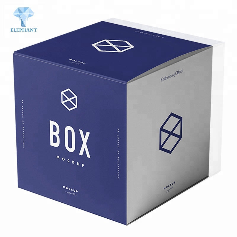 China Custom Logo Fancy CMYK Color Printing Cosmetic Glossy Box Packaging