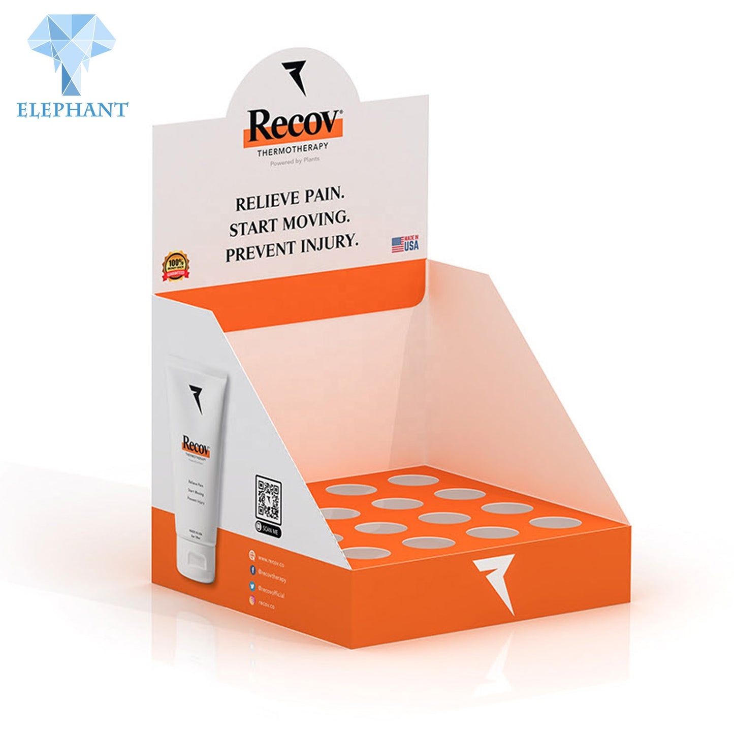 Shop Shelf Cardboard Counter Display Stand Show Supermarket Retail Display Box