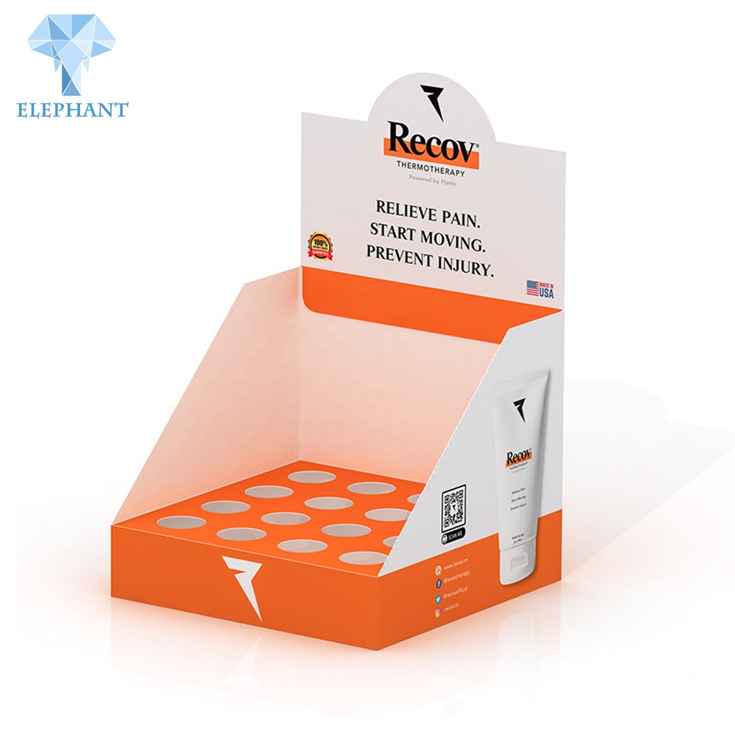 Shop Shelf Cardboard Counter Display Stand Show Supermarket Retail Display Box