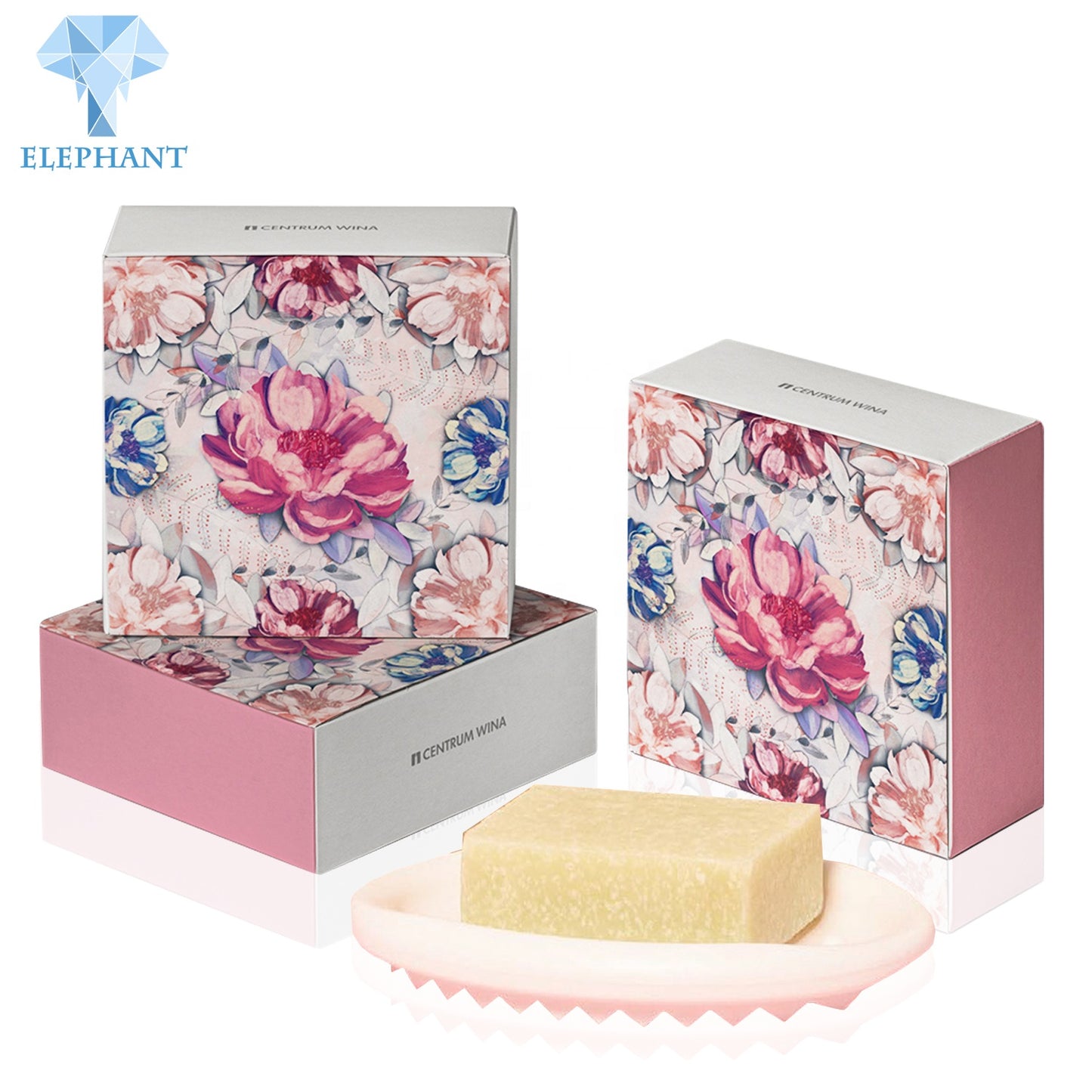 Custom Delicate Appearance Biodegradable Cosmetic Paper Soap Gift Box Soap Packaging Boxes