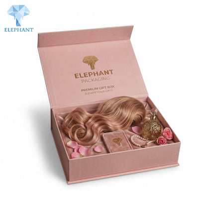 Luxury Gift Box Set Custom Rigid Paper Packaging Box Art Cardboard Gold Foil Stamping Premium Eco Friendly Reusable Manufacturer
