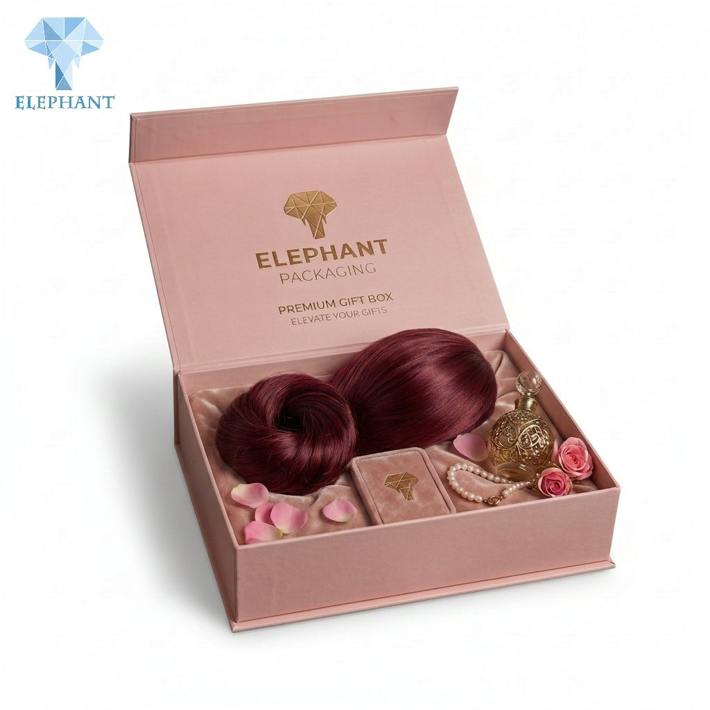 Luxury Gift Box Set Custom Rigid Paper Packaging Box Art Cardboard Gold Foil Stamping Premium Eco Friendly Reusable Manufacturer