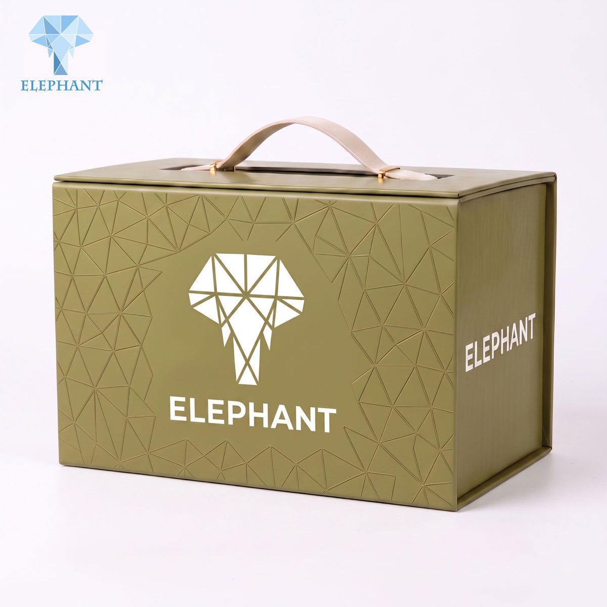 Luxury Rigid Gift Box Custom Paper Cardboard Packaging Box Set Hamper Embossed Matte Lamination Eco Friendly Reusable
