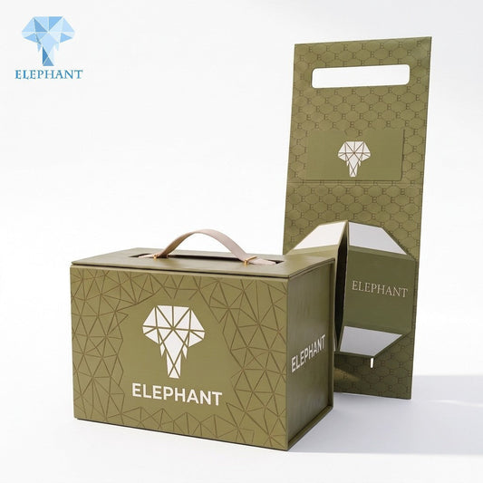 Luxury Rigid Gift Box Custom Paper Cardboard Packaging Box Set Hamper Embossed Matte Lamination Eco Friendly Reusable