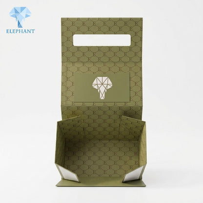 Luxury Rigid Gift Box Custom Paper Cardboard Packaging Box Set Hamper Embossed Matte Lamination Eco Friendly Reusable