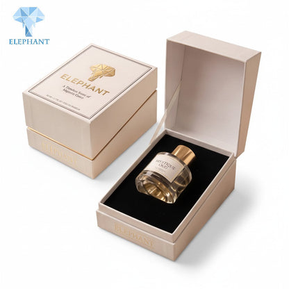 Custom Essential Oil Box Rigid Gift Packaging Box Matte Lamination Gold Foil Stamping Velvet Lining Eco Friendly Biodegradable
