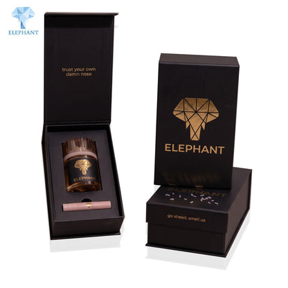 Custom Luxury Rigid Gift Box Matte Lamination Pink Perfume Box Essential Oil Cosmetic Packaging Recyclable Eco Friendly